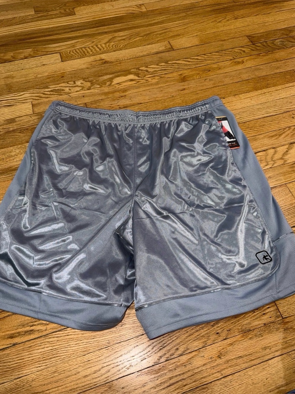 And1 Men's Athletic Shorts in Silver 3x